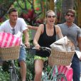 Francesco Totti et sa femme Ilary s'offrent des vacances en amoureux à Miami le 4 juin 2012