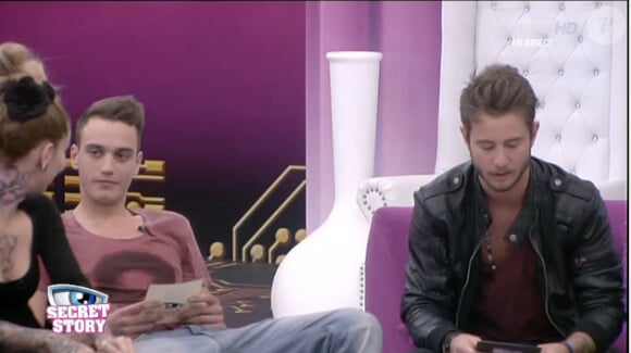 Julien et Alexandre dans le troisième prime de Secret Story 6, vendredi 8 juin 2012 sur TF1