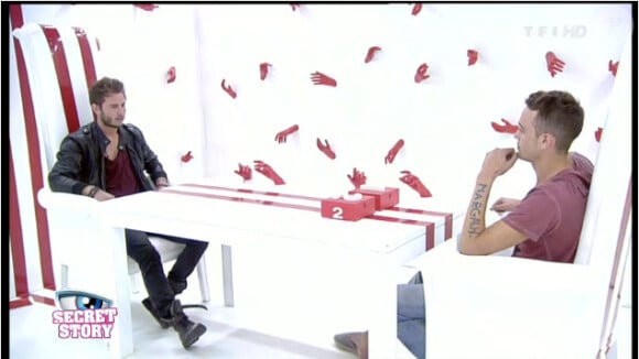 Julien vs Alexandre dans le troisième prime de Secret Story 6, vendredi 8 juin 2012 sur TF1