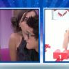 Audrey et Caroline dans la salle de la confiance dans le troisième prime de Secret Story 6, vendredi 8 juin 2012 sur TF1