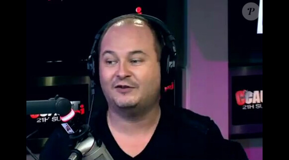 Cauet à l'antenne de NRJ, en décembre 2011.