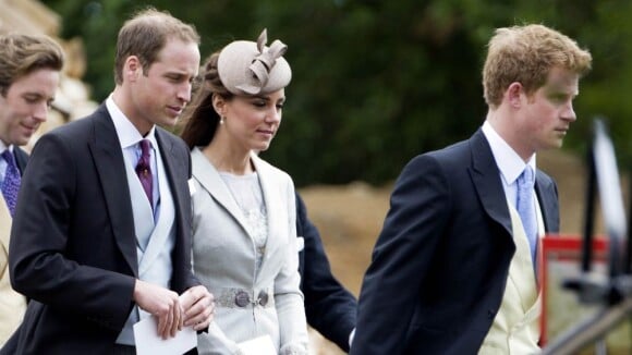 Kate Middleton, une perle au bras de William au mariage d'une nièce de Lady Di
