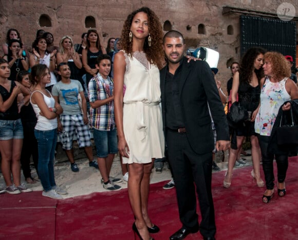 Noémie Lenoir et Momo Debbouze lors du dîner de Gala du deuxième Festival du Marrakech du Rire 2012 au Palais El Badi à Marrakech le samedi 9 juin 2012