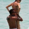 Kevin-Prince Boateng et sa compagne Melissa Satta à Miami le 8 juin 2012