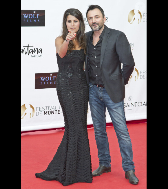 Karine Ferri et Frédéric Lopez lors de la soirée d'inauguration du 52e Festival de Monte Carlo, le 10 juin 2012