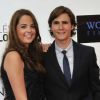 Anouchka Delon et Julien Dereins à la cérémonie d'ouverture du 52e Festival de Télévision de Monte-Carlo, le 10 juin 2012