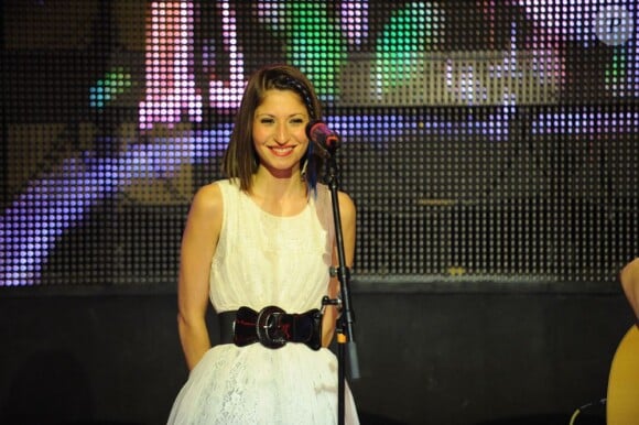 Lala Joy lors du concert pour Les Petits Anges de la Vie, au VIP ROOM de Jean-Roch, à Paris le 10 juin 2012