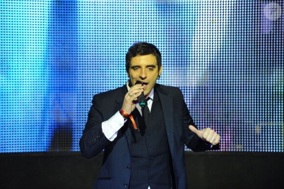 Pierre Suppa lors du concert pour Les Petits Anges de la Vie, au VIP ROOM de Jean-Roch, à Paris le 10 juin 2012