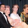 Le prince Carl Philip de Suède et la comtesse Marianne de Wisborg étaient bien entourés, secondés par la reine Noor de Jordanie et l'ex-impératrice Farah Pahlavi, pour la remise des prix d'art Marianne and Sigvard Bernadotte Art Awards, le 7 juin 2012 au Grand Hôtel de Stockholm.