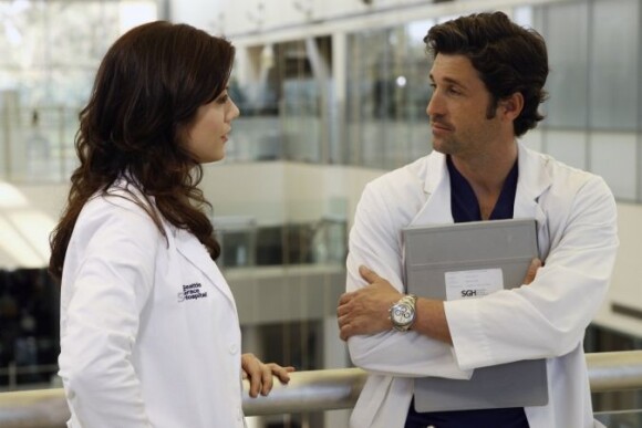 Kate Walsh et Patrick Dempsey dans Grey's Anatomy...
