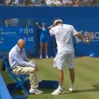 David Nalbandian perd ses nerfs et blesse un arbitre en finale du Queen's