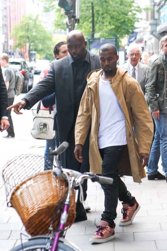 Kanye West à Stockholm le 29 mai 2012
