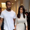 Kim Kardashian et son chéri Kanye West vont faire du shopping chez Colette, à Paris le 19 juin 2012