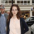Lana Del Rey devant les studios de Radio 1, à Londres, le 21 juin 2012.