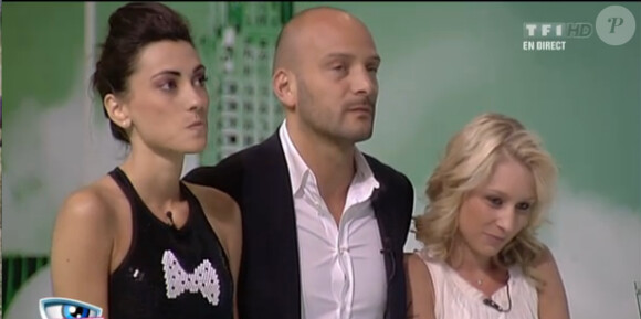 Virginie, Kevin et Caroline dans la grande soirée de Secret Story 6, vendredi 22 juin 2012 sur TF1