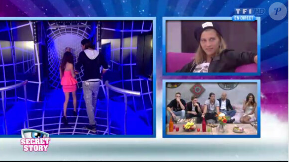 Nadège, Capucine et Thomas dans la grande soirée de Secret Story 6, vendredi 22 juin 2012 sur TF1