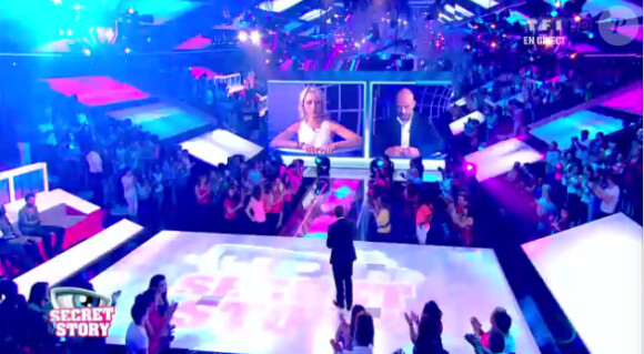 Virginie, Midou et Kevin dans la grande soirée de Secret Story 6, vendredi 22 juin 2012 sur TF1