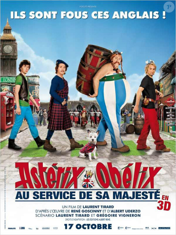 Affiche du film Astérix et Obélix : au service de Sa Majesté
