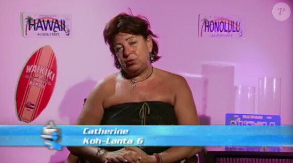 Catherine dans Les Anges de la télé-réalité 4 le lundi 25 juin 2012 sur NRJ 12