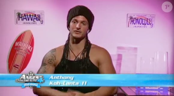 Anthony dans Les Anges de la télé-réalité 4 le lundi 25 juin 2012 sur NRJ 12