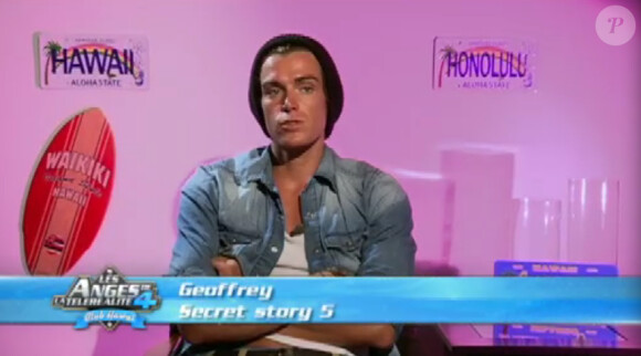 Geoffrey dans Les Anges de la télé-réalité 4 le lundi 25 juin 2012 sur NRJ 12