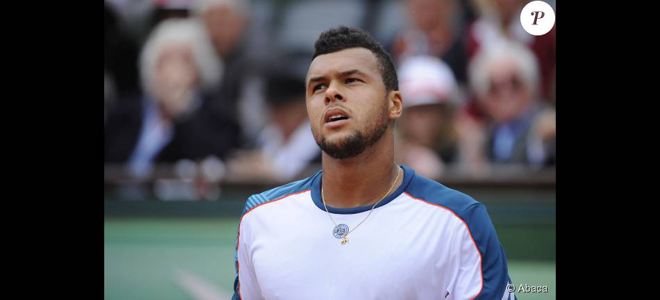 Jo-Wilfried Tsonga le 5 juin 2012 à Roland-Garros - Purepeople