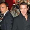 Nikos Aliagas et Benjamin Castaldi en août 2007