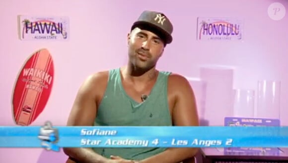 Sofiane dans Les Anges de la télé-réalité 4 sur NRJ 12 le mardi 26 juin 2012