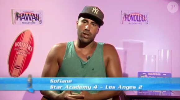 Sofiane dans Les Anges de la télé-réalité 4 sur NRJ 12 le mardi 26 juin 2012