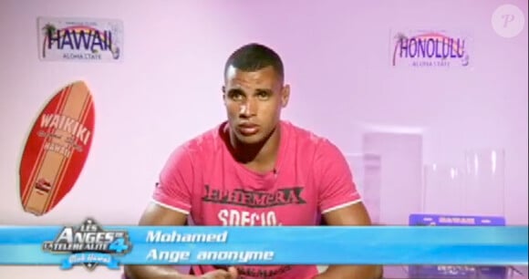 Mohamed dans Les Anges de la télé-réalité 4 sur NRJ 12 le mardi 26 juin 2012