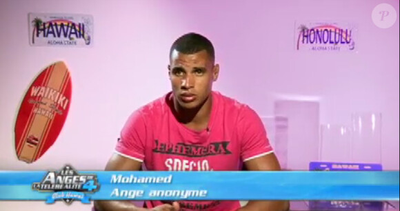 Mohamed dans Les Anges de la télé-réalité 4 sur NRJ 12 le mardi 26 juin 2012