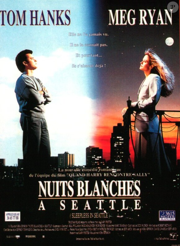 L'affiche du film Nuits blanches à Seattle