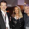 EXCLU : Nicole et Gilbert Coullier et le directeur du Stade de France pour les concerts de Johnny Hallyday, juin 2012.