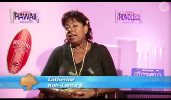 Catherine dans Les Anges de la télé-réalité 4 le mercredi 27 juin 2012 sur NRJ 12