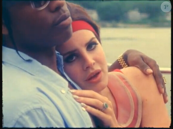 ASAP Rocky interprète le rôle du président dans le clip National Anthem de Lana Del Rey, juin 2012.