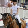 Sergio Alvarez Moya et sa femme Maria Ortega Perez lors du Jumping international de Monte-Carlo le 28 juin 2012.