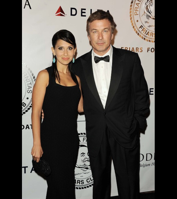 Alec Baldwin et sa femme Hilaria Thomas, en juin 2012 à New York.