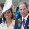 Kate Middleton et le prince William le 30 juillet 2011 lors du mariage de Zara Phillips et Mike Tindall à Edimbourg