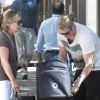 Chris Hemsworth pouponne sa petite India Rose dans les rues de Madrid le 2 juillet 2012