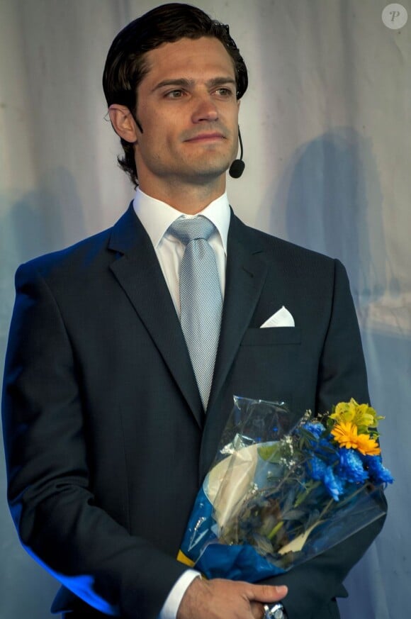 Le prince Carl Philip de Suède inaugurait le 29 juin 2012 à Stockholm la régate ÅF Offshore Race.