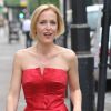 L'actrice Gillian Anderson au bal lesbien du magazine Tatler à Londres, le 5 juillet 2012.