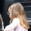 Jennifer Garner et sa fille Seraphina se promènent dans les rues de Los Angeles le 6 juillet 2012 dans le quartier de Brentwood