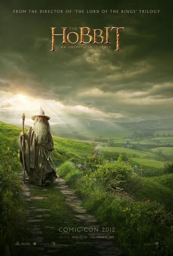 Nouvelle affiche du film Le Hobbit : Un voyage inattendu