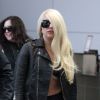 Lady Gaga à l'aéroport de Los Angeles, le 9 juillet 2012.