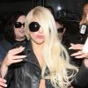 Lady Gaga de retour aux États-Unis à l'aéroport de Los Angeles, le 9 juillet 2012.