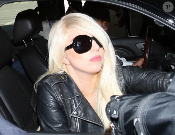 Lady Gaga à Los Angeles, le 9 juillet 2012.