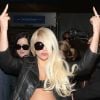 Lady Gaga à l'aéroport de Los Angeles, le 9 juillet 2012.