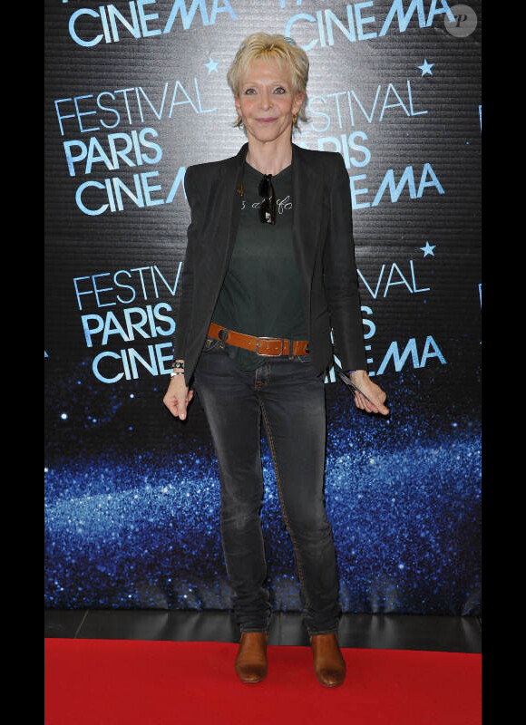 Tonie Marshall lors de la présentation du film de clôture du festival Paris Cinéma, Je me suis fait tout petit, le 9 juillet 2012 à Paris