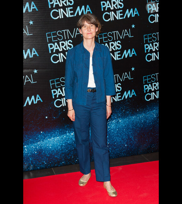 Laëtitia Masson lors de la présentation du film de clôture du festival Paris Cinéma, Je me suis fait tout petit, le 9 juillet 2012 à Paris