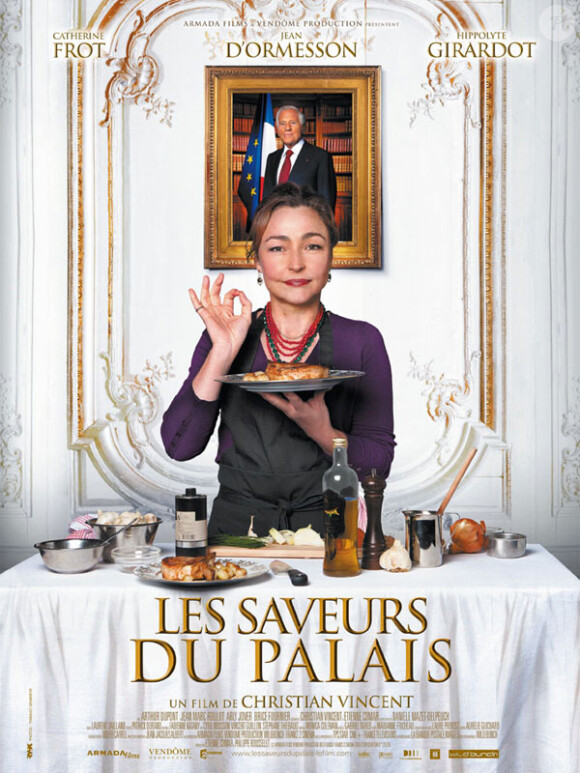 Affiche du film Les Saveurs du palais avec Catherine Frot